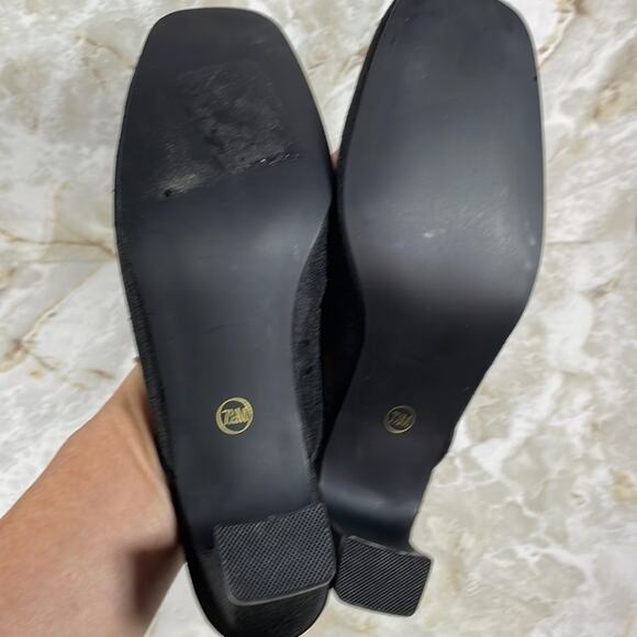 NWOB D’Antonio VIP square toe mules/clogs/slip on heels - Picture 4 of 6